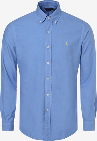 Polo Ralph Lauren Button Up Shirt in Blue: front