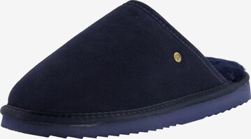 Warmbat Slippers ' Classic ' in Blue: front