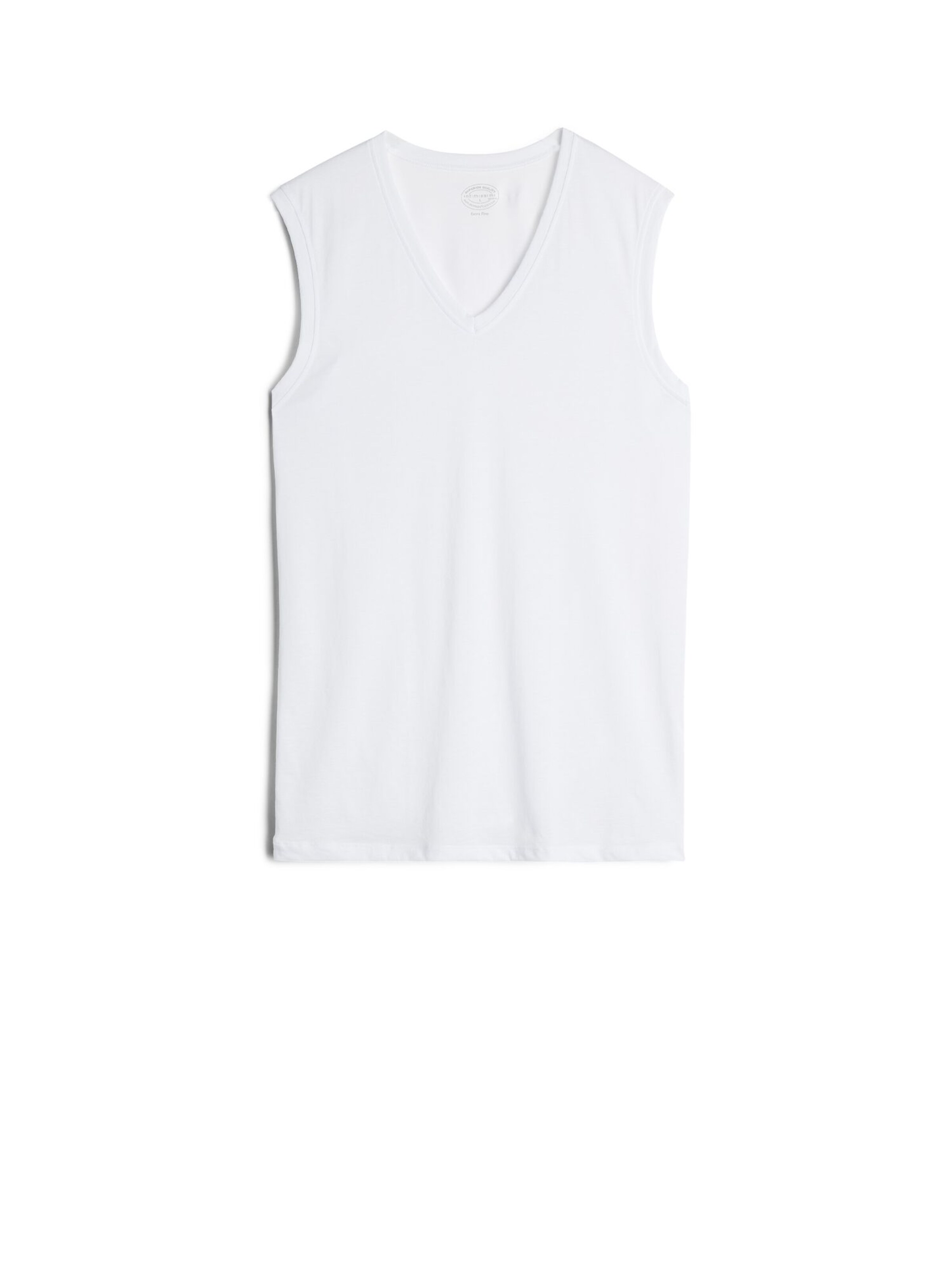 IUMAN Intimissimi Uomo Shirt 'Extrafine' in White: front