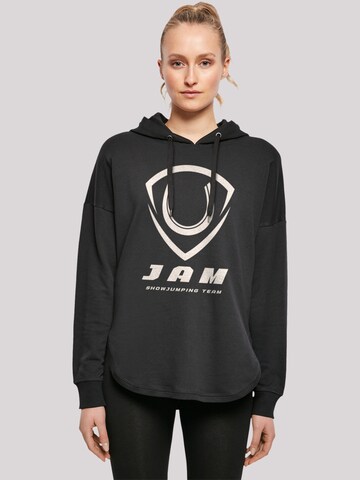 F4NT4STIC Sweatshirt 'Jam Showjumping' in Black: front