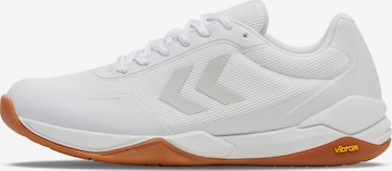 Hummel Athletic Shoes 'Court Control' in White: front