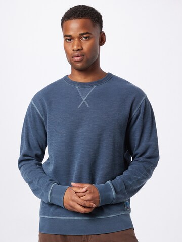 SCOTCH & SODA Sweatshirt in Blauw: voorkant