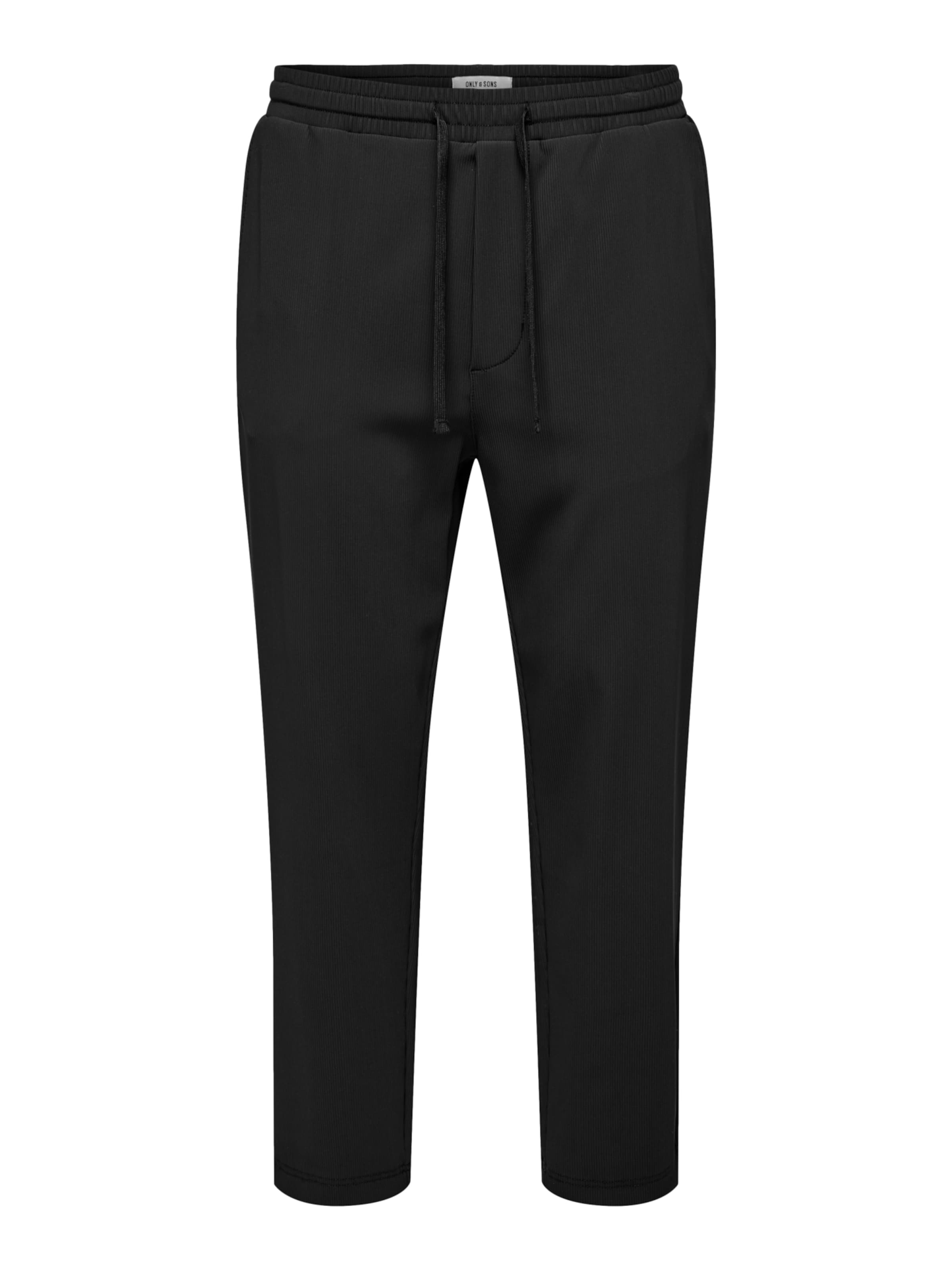 Only & Sons Trousers 'Pli' in Black, Item view