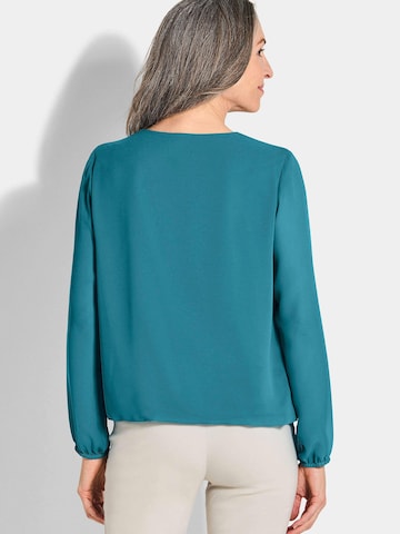 Goldner Bluse in Grün