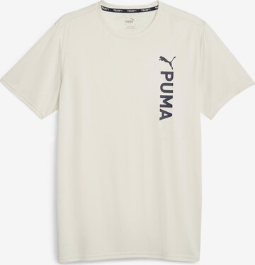 T-Shirt fonctionnel PUMA en blanc : devant