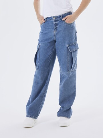 NAME IT regular Jeans i blå: forside