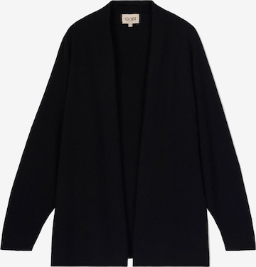 GOBI Cashmere - Cárdigan en negro: frente