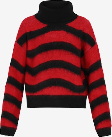 Pullover di myMo ROCKS in rosso: frontale