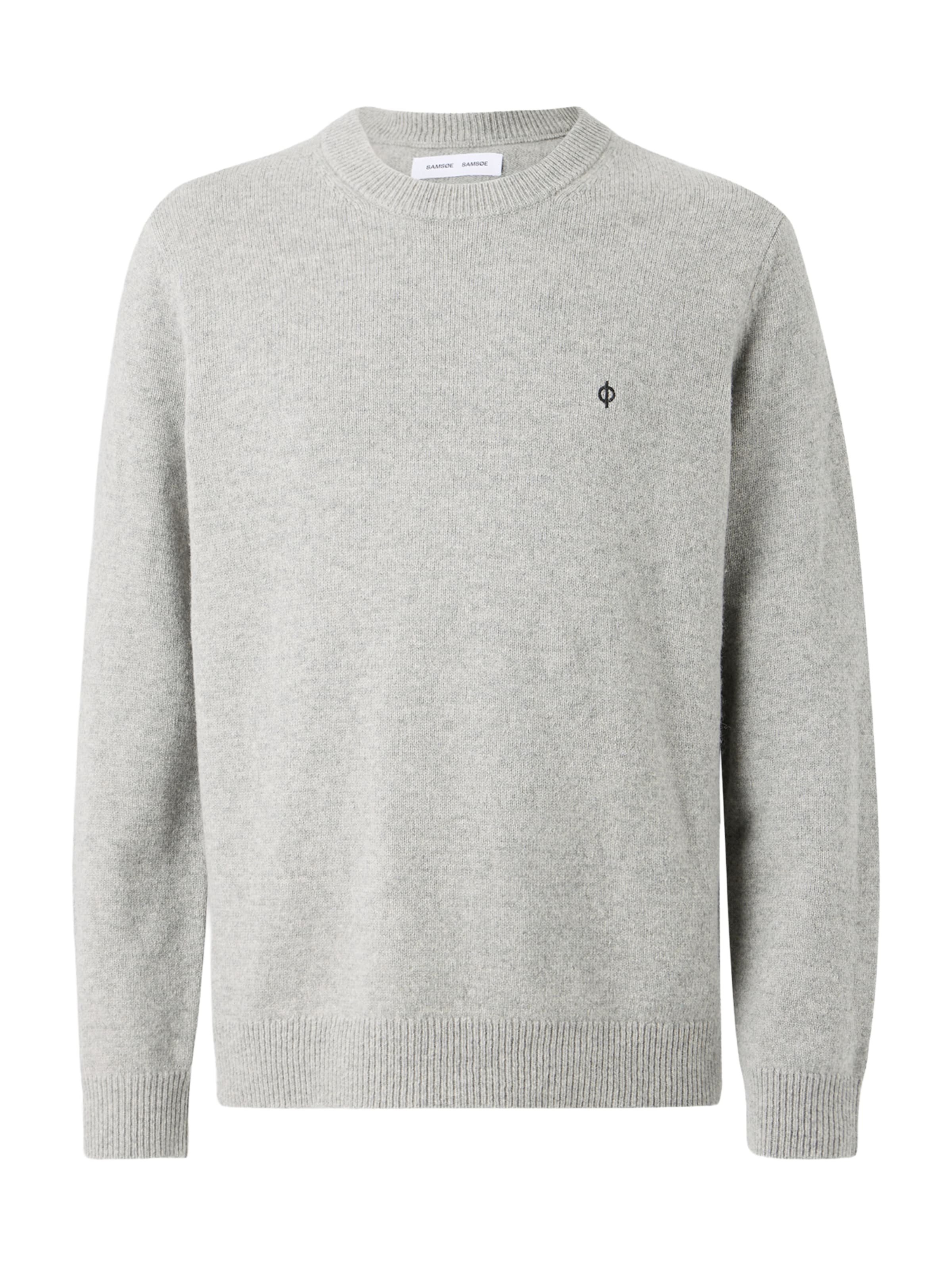 Samsøe Samsøe - Jersey 'Patrik' en gris: frente