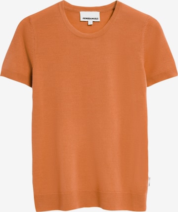 ARMEDANGELS Shirt in Oranje: voorkant