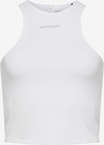 Haut Superdry en blanc : devant