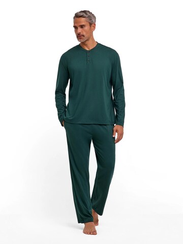 FALKE Regular Workout Pants in Green