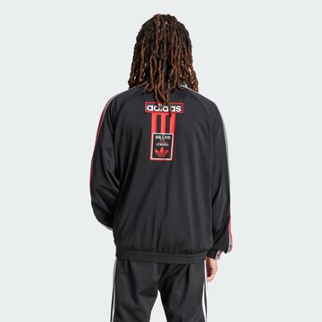 ADIDAS ORIGINALS Sweatjakke 'Adibreak' i sort