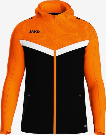 JAKO Sportjacke in Schwarz: Vorderseite