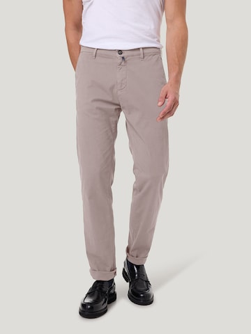 PIERRE CARDIN Slimfit Chinohose 'PC-Colmar' in Beige: Vorderseite
