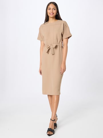 Warehouse Dress in Brown: front