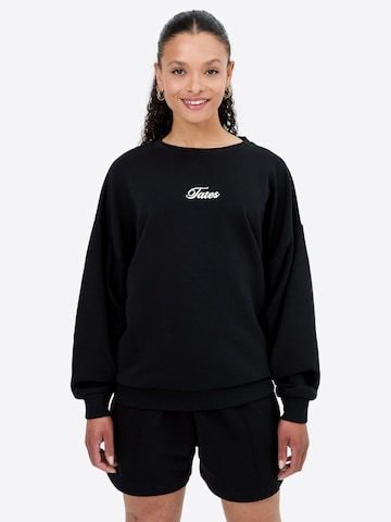 TATES Sweatshirt in Schwarz