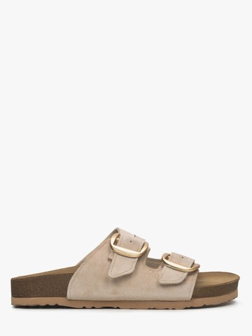 Estro Sandaler '057-455' i beige: forside