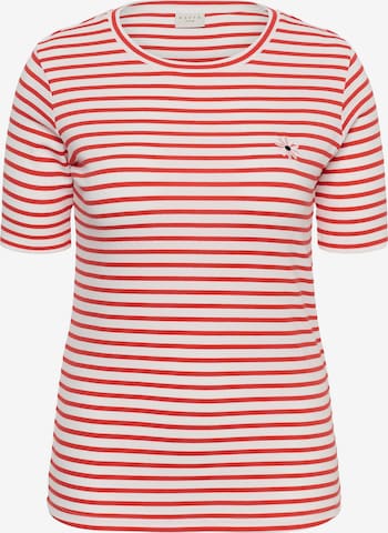 KAFFE CURVE - Camiseta 'KCLia' en blanco: frente