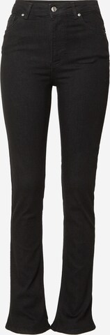 Gina Tricot Boot cut Jeans in Black: front