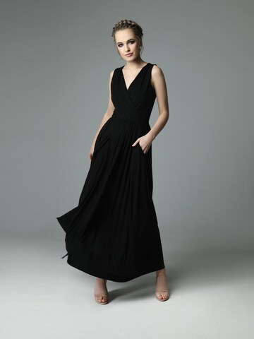 Madnezz House Festkjole 'Andrea' i sort