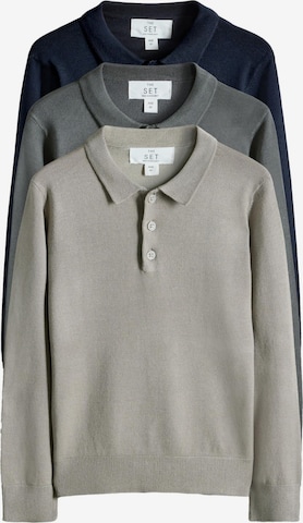 The Set Neulepaita värissä sininen: etupuoli