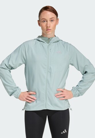 ADIDAS PERFORMANCE Sportjacke 'Adi365 Essentials' in Grün: Vorderseite