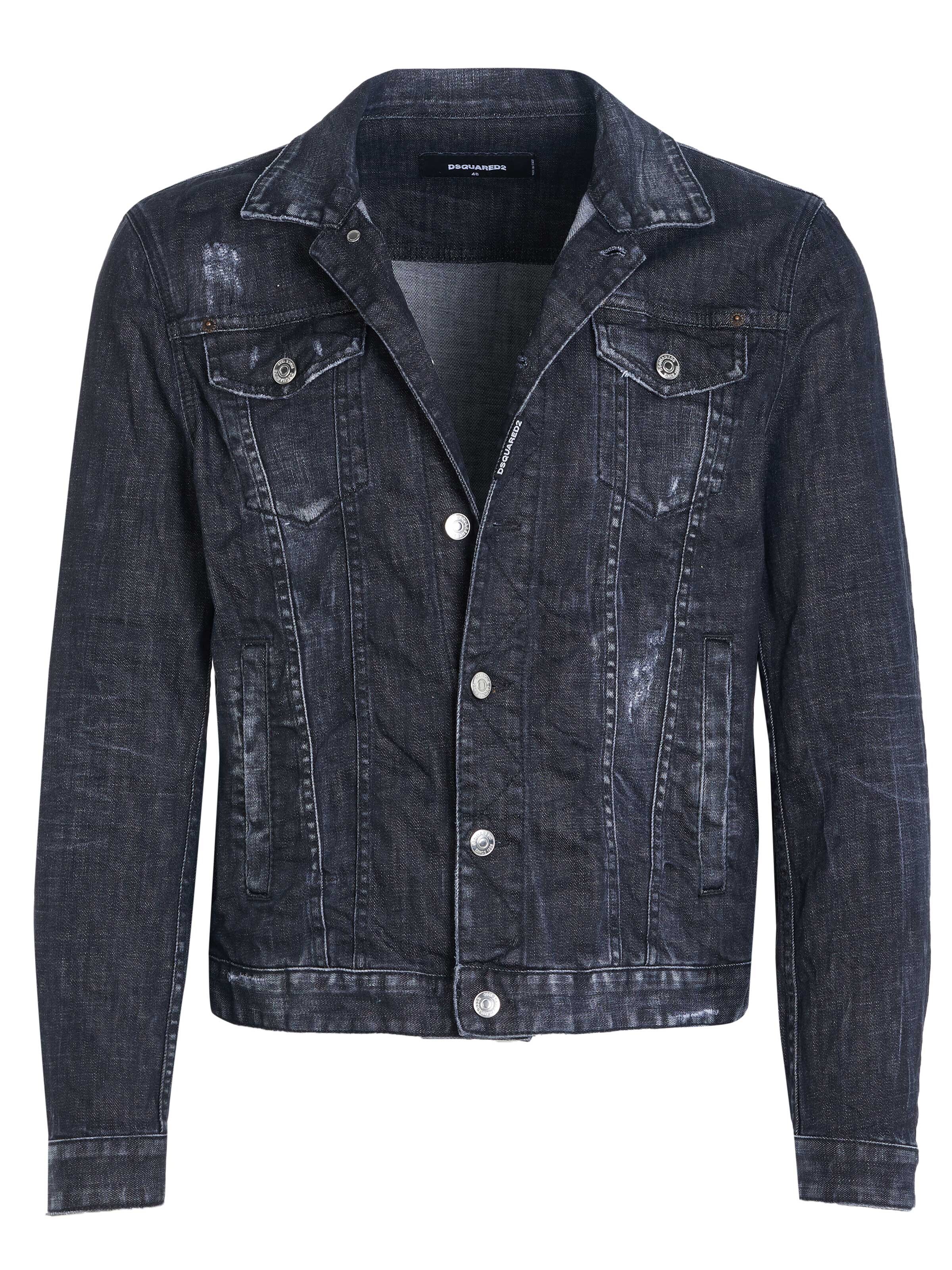 DS2 Between-Season Jacket 'Dsquared2 Jacke Dan grau' in Grey: front