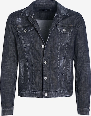 DS2Prijelazna jakna 'Dsquared2 Jacke Dan grau' - siva boja: prednji dio