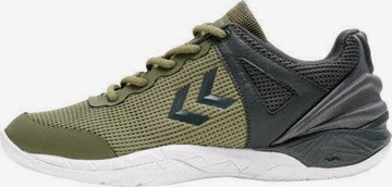 Hummel Athletic Shoes 'Aero 180' in Green: front