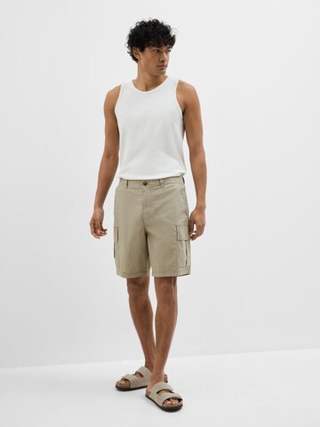 SELECTED HOMME Regular Shorts 'EVAN' in Grau