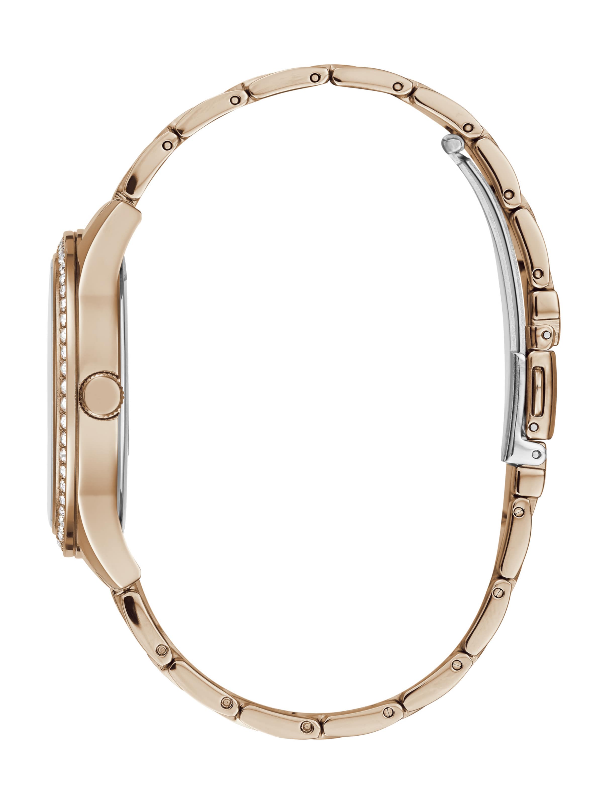 GUESS Analogt ur 'ANNA' i guld