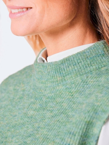 Goldner Knitted vest in Green