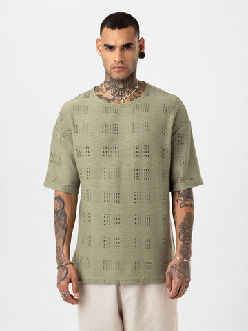 T-Shirt 'Niels' Dandalo en vert : devant