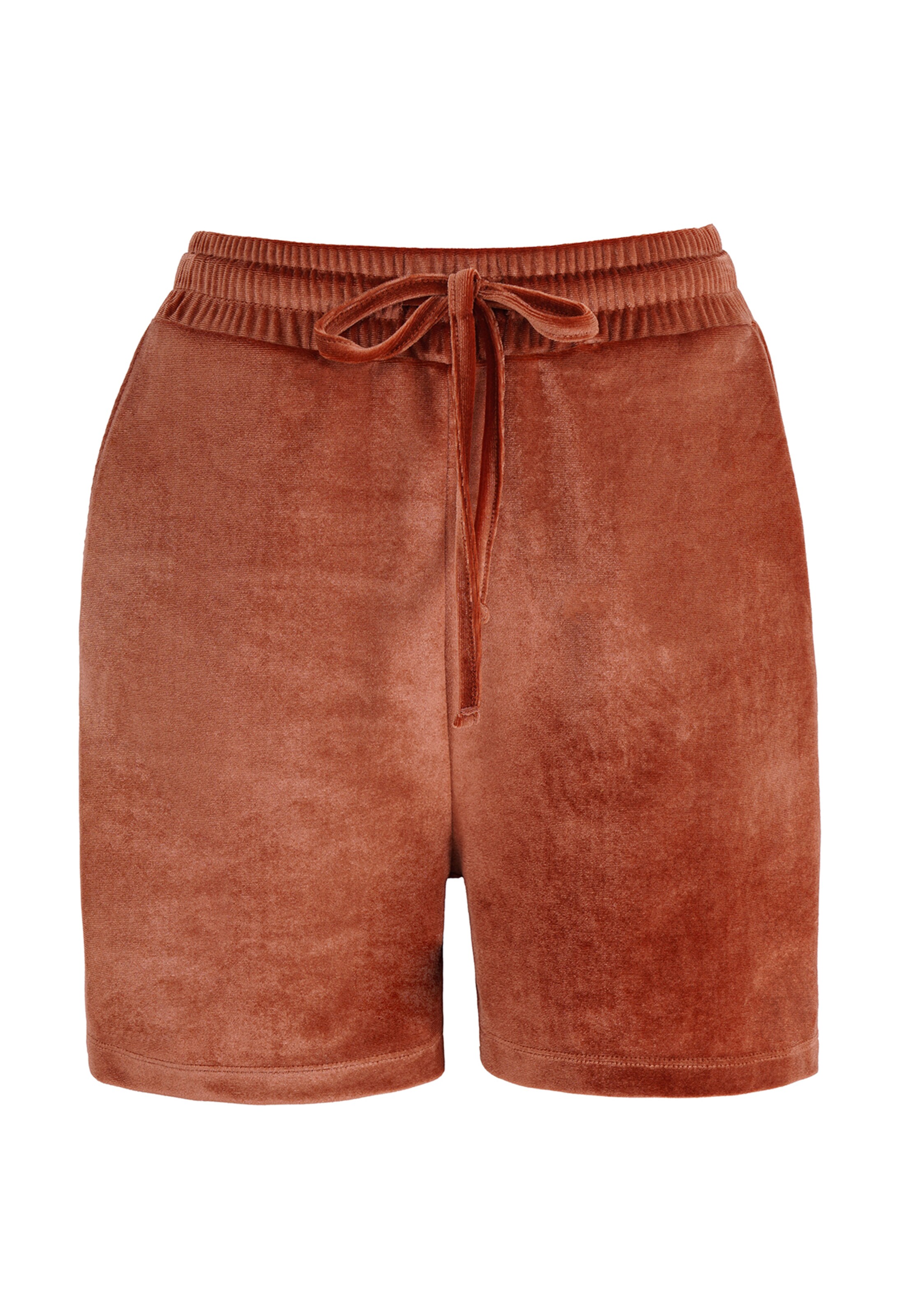 FRESHLIONS Regular Pants in Red: front