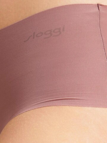 SLOGGI Boyshorts 'ZERO Microfibre 2.0' in Brown