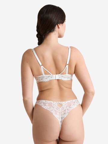 ETAM Classic Bra 'BOUQUET' in White