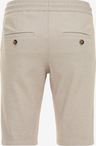 WE Fashion Slim fit Trousers in Beige