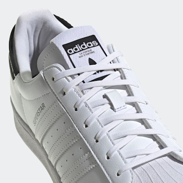 Baskets basses 'Superstar' ADIDAS ORIGINALS en blanc