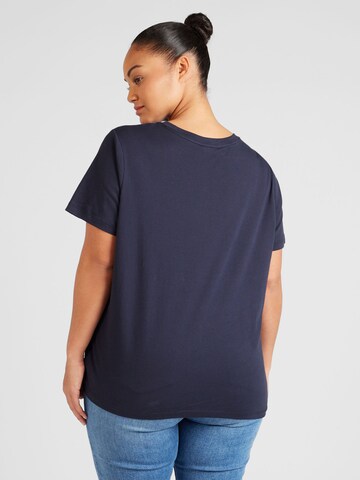 T-shirt Tommy Hilfiger Curve en bleu