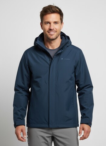 VAUDE Outdoorjacke in Blau: Vorderseite