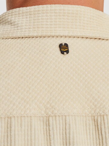PME Legend Regular Fit Skjorte 'Shirt in corduroy' i beige
