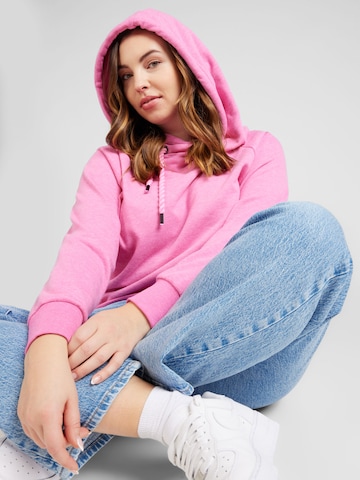 ONLY Carmakoma Sweatshirt 'CARLAMILLE' in Pink