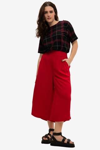 Wide Leg Pantalon Studio Untold en rouge