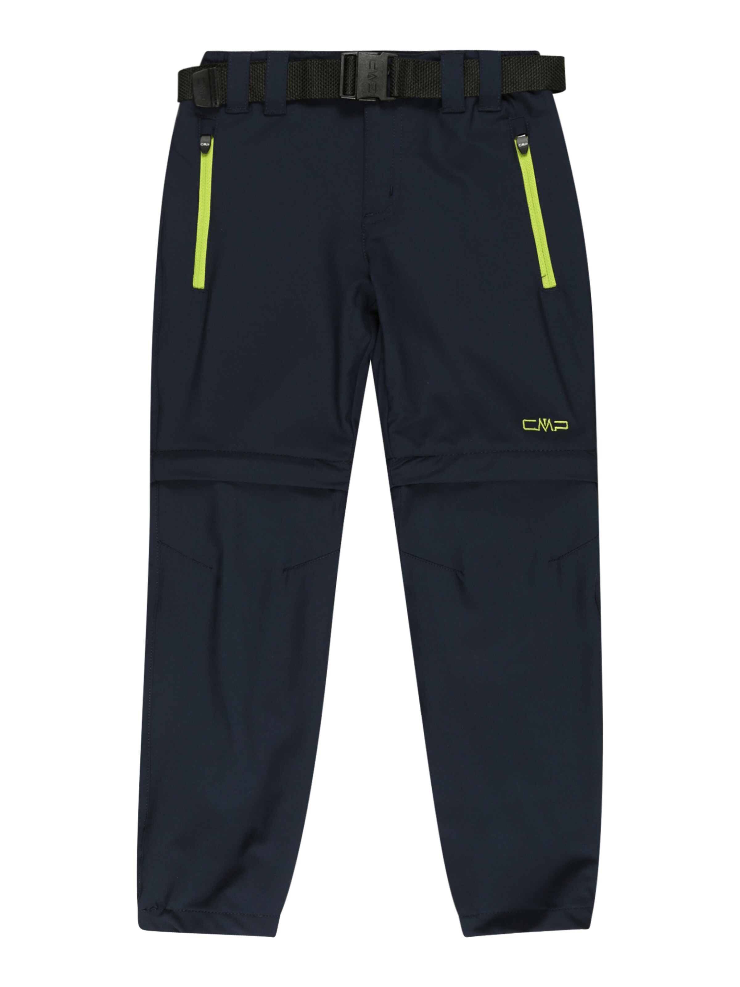 CMP Outdoor Pants in Black: front