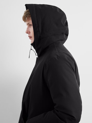 SELECTED HOMME Winter jacket 'Piet' in Black