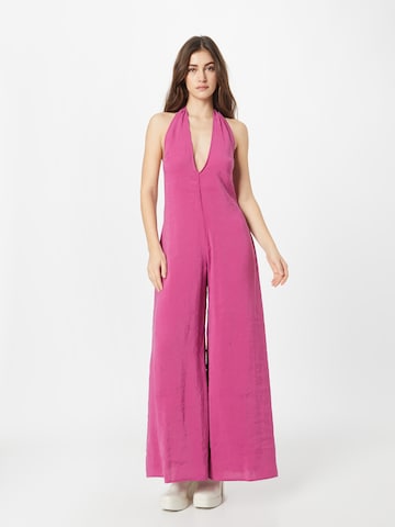 Nasty Gal Jumpsuit in Pink: front
