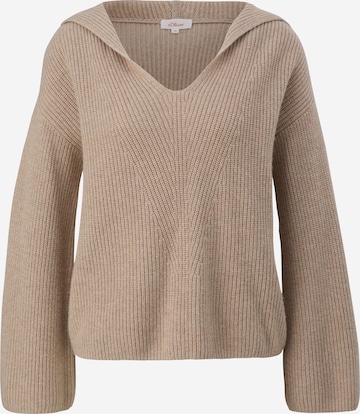 Pull-over s.Oliver en marron : devant