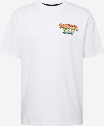 Superdry T-shirt i vit: framsida