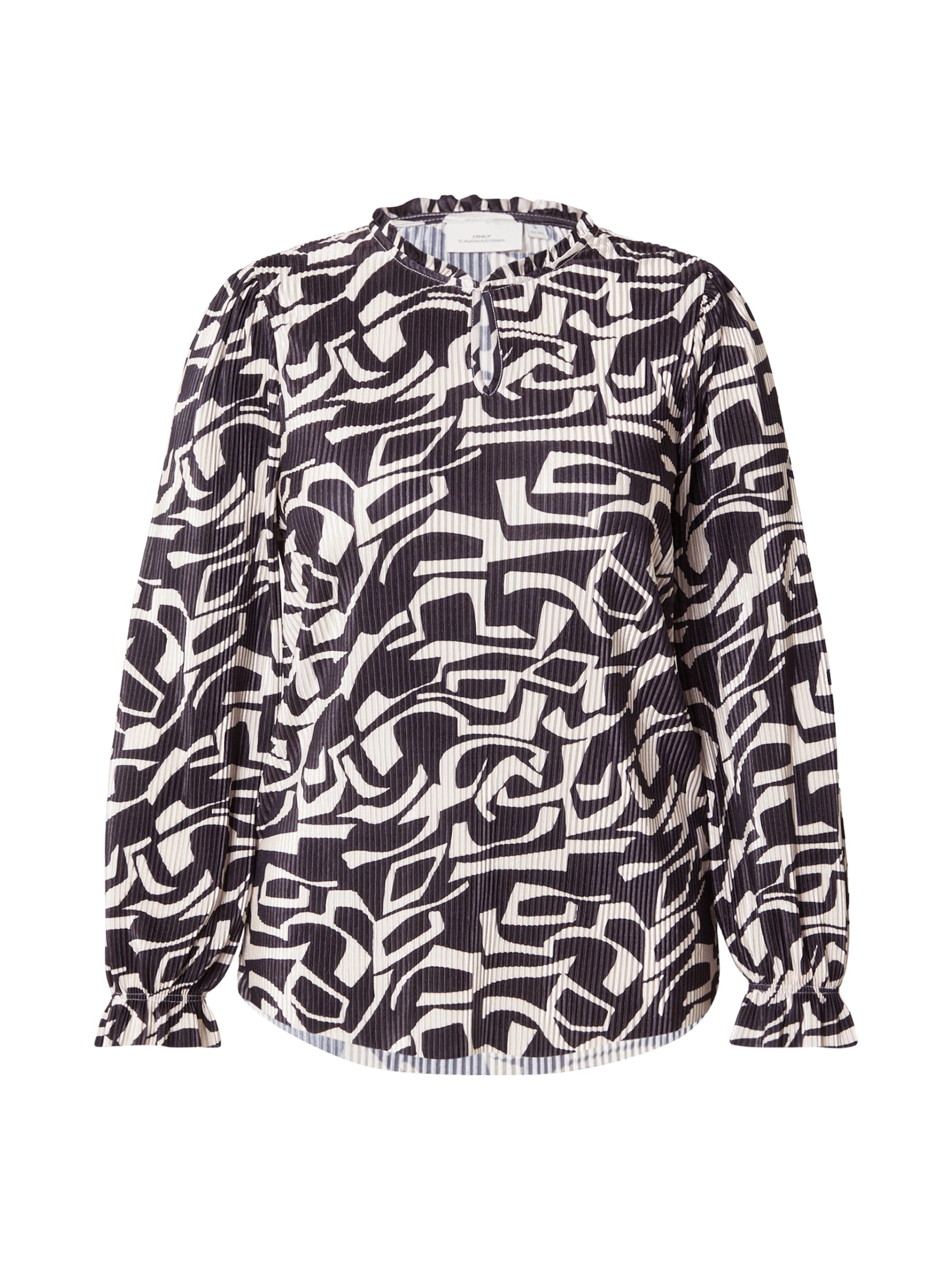 ONLY Carmakoma - Blusa 'CARMIKA' em cinzento: frente